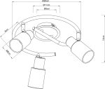 Спот Arte Lamp CAVALLETTA A4510PL-3SS — изображение 4