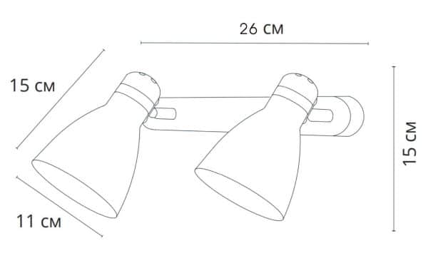 Спот Arte Lamp FAFNIR A5047PL-2WH — изображение 4