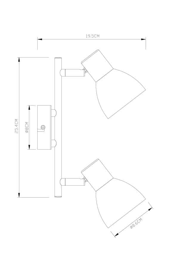 Спот Arte Lamp FALENA A3117PL-2BK — изображение 4
