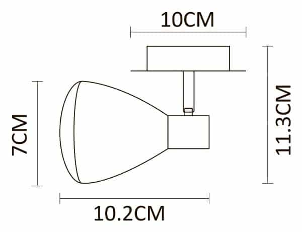 Спот Arte Lamp GIOVED A6008AP-1BK — изображение 3