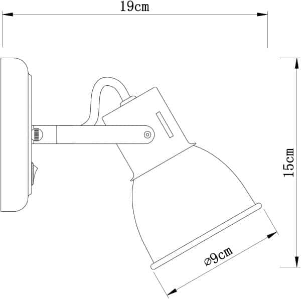 Спот Arte Lamp JOVI A1677AP-1WH — изображение 4