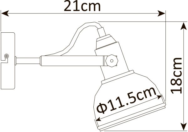 Спот Arte Lamp MARTIN A5213AP-1BR — изображение 4