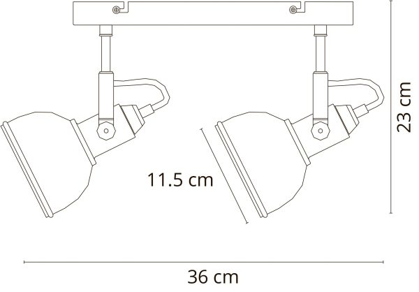 Спот Arte Lamp MARTIN A5213AP-2BR — изображение 4
