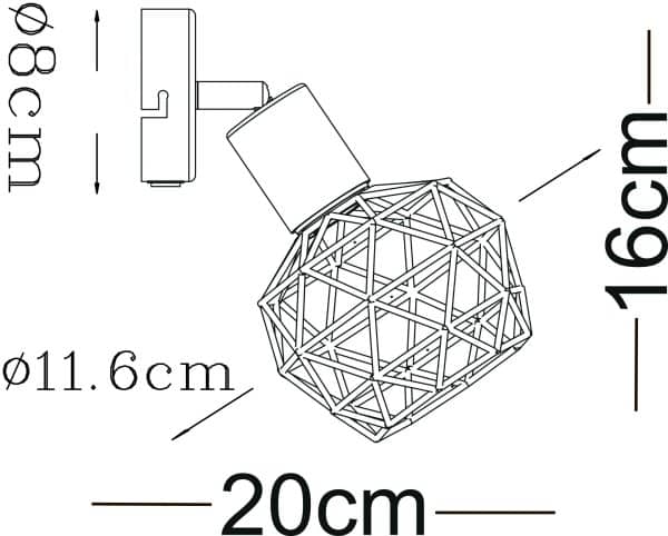 Спот Arte Lamp SOSPIRO A6141AP-1WH — изображение 3