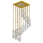 Спот встраиваемый Dio D'Arte Elite Tayo GU10.5.14.8x8.106 G