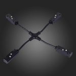 ST006.469.00 Коннектор питания X-образный для магнитного шинопровода ST-Luce Черный SKYLINE 48 — изображение 2