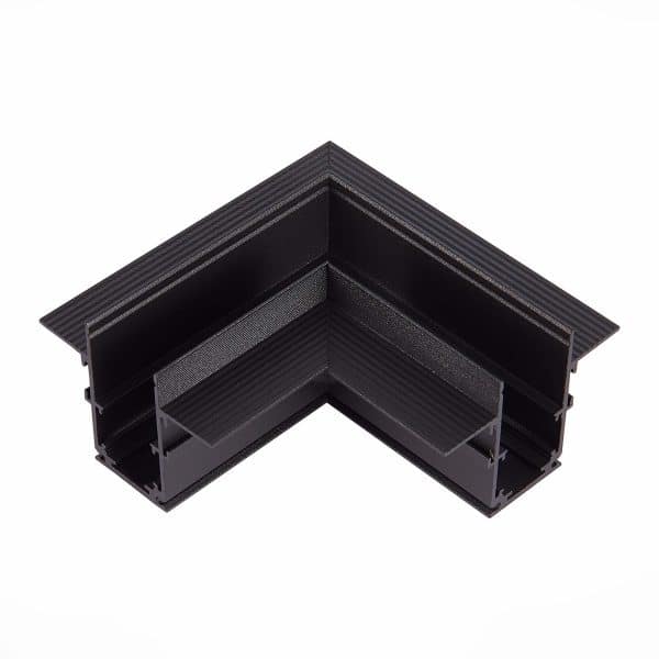 ST007.429.00 Угол-соединитель для встраиваемого магнитного шинопровода под ГКЛ 9м ST-Luce Черный SKYLINE 48 — изображение 3