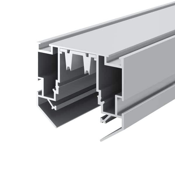 ST046.529.02 Шинопровод 220 под натяжной потолок  ST-Luce Белый Длина 2000мм (Заглушки 2+2 в ком) SKYLINE 220 — изображение 2
