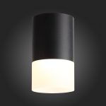 ST100.402.05 Светильник потолочный Черный LED 1*5W 3000K 390Lm Ra>80 120° D64xH110 170-240VV Накладные светильники — изображение 2