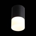 ST100.402.05 Светильник потолочный Черный LED 1*5W 3000K 390Lm Ra>80 120° D64xH110 170-240VV Накладные светильники — изображение 4