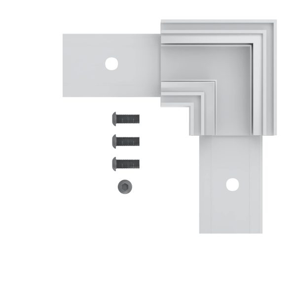 ST1007.519.00 Угол-соединитель для подвесного / накладного магнитного шинопровода  ST-Luce Белый SKYLINE 48+ — изображение 2