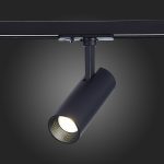 ST350.436.10.24 Св-к трек. Черный LED 1*10W 3000K 900Lm Ra?80 24° IP20 L137xW49xH171 100-240V BASE — изображение 2