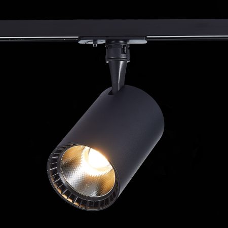 ST351.446.20.24 Св-к трек. Черный LED 1*20W 4000K 1 800Lm Ra?80 24° IP20 L118xW78xH174 100-240V BASE