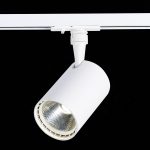 ST351.536.20.24 Св-к трек. Белый LED 1*20W 3000K 1 800Lm Ra?80 24° IP20 L118xW78xH174 100-240V BASE