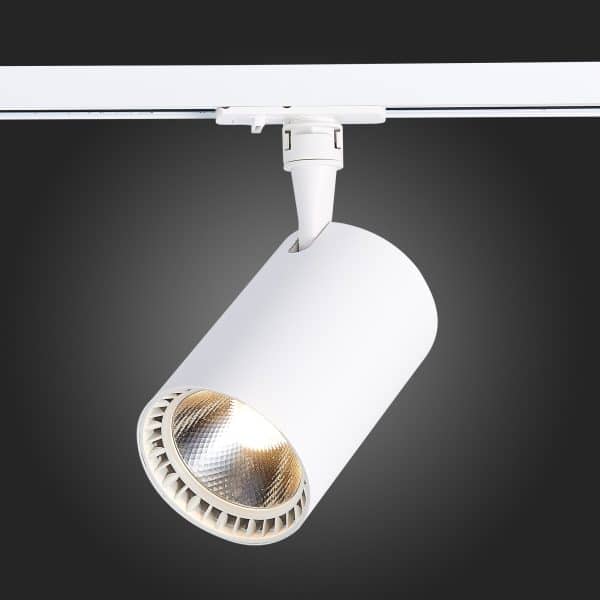 ST351.546.30.24 Св-к трек. Белый LED 1*30W 4000K 2 700Lm Ra?80 24° IP20 L139xW89xH194 100-240V BASE — изображение 2