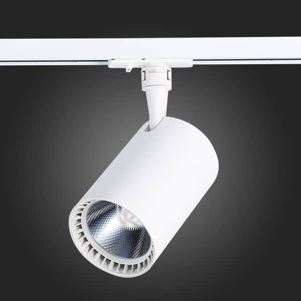 ST351.546.30.24 Св-к трек. Белый LED 1*30W 4000K 2 700Lm Ra?80 24° IP20 L139xW89xH194 100-240V BASE — изображение 5