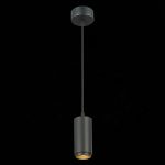 ST600.433.10 Светильник подвесной Zoom Черный LED 1*10W 3000K 1 000Lm Ra>80 15-60° IP20 D59xH130 170 Подвесные светильники