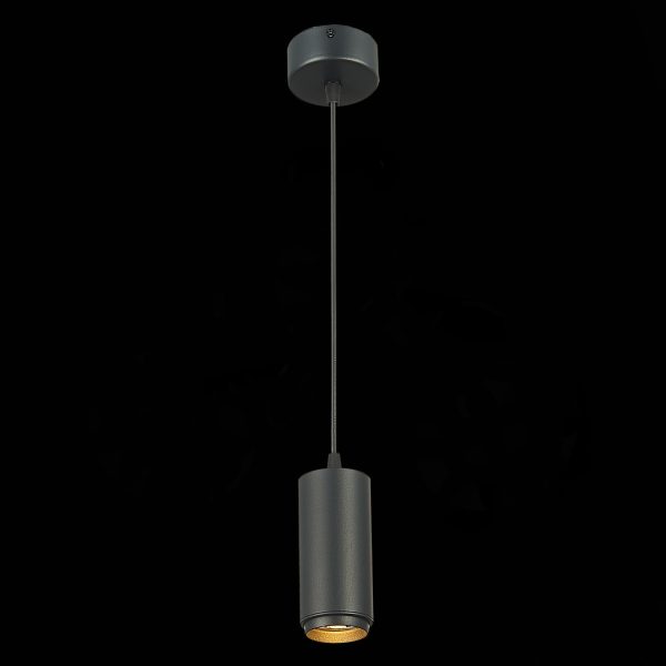 ST600.433.10 Светильник подвесной Zoom Черный LED 1*10W 3000K 1 000Lm Ra>80 15-60° IP20 D59xH130 170 Подвесные светильники ST600.433.10 Светильник подвесной Zoom Черный LED 1*10W 3000K 1 000Lm Ra>80 15-60° IP20 D59xH130 170 Подвесные светильники