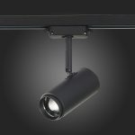 ST600.436.12 Св-к трек. Zoom Черный LED 1*12W 3000K 1 200Lm Ra>80 15-60° IP20 L137xW59xH178 170-240V BASE — изображение 5