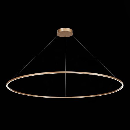 ST605.203.72 Cветильник подвесной SMART ST-Luce Золотистый/Белый LED 1*72W 2800-6500K AURA