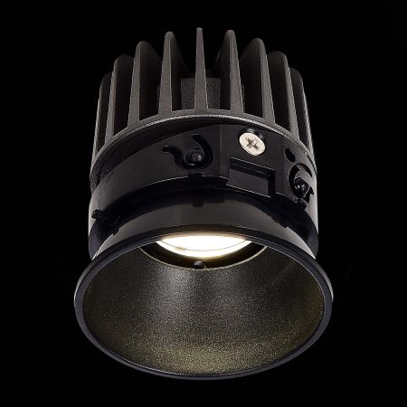 ST851.448.07 Светодиодный модуль Черный LED 1*7W 4000K 560Lm Ra90 36° IP20 D69xH75 220-240V(глянец) SHIFT