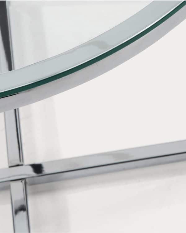 Стеклянный столик Vivid Ø 50 см — изображение 3