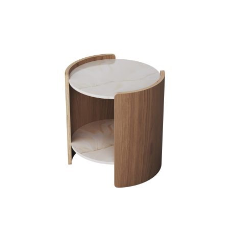 Столик Lagom Stone D 43 см высота 45 см (камень LC