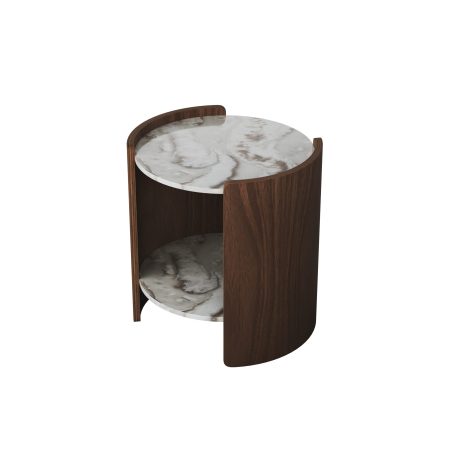 Столик Lagom Stone D 43 см высота 45 см (камень OV2