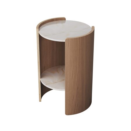 Столик Lagom Stone D 43 см высота 64 см (камень LC