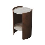 Столик Lagom Stone D 43 см высота 64 см (камень OV