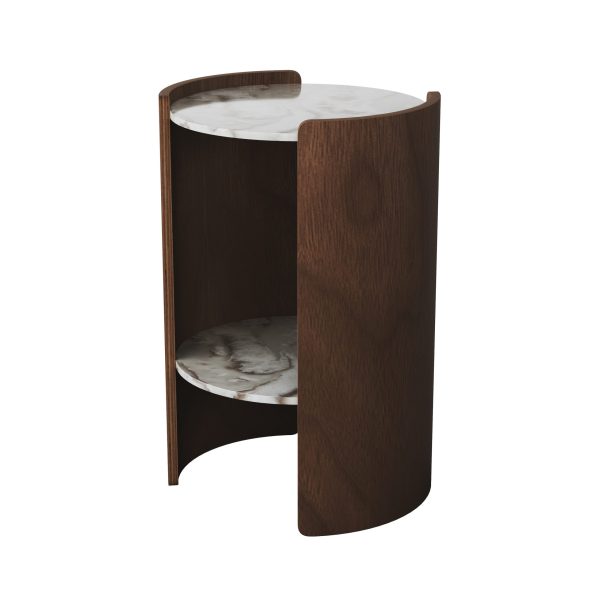 stolik-lagom-stone-d-43-sm-vysota-64-sm-kamen-ov2-oreh-2 Столик Lagom Stone D 43 см высота 64 см (камень OV2, орех) — изображение 3