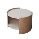 Столик Lagom Stone D 65 см высота 45 см (камень LC