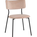 Стул Амелия велюр бежевый