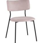 Стул Амелия велюр пыльно-сиреневый