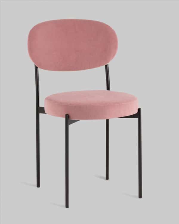 Стул Бриф DD велюр пыльно-розовый — изображение 2