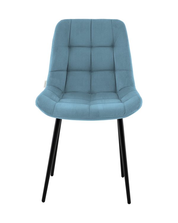 Стул Флекс N велюр пыльно-голубой — изображение 2