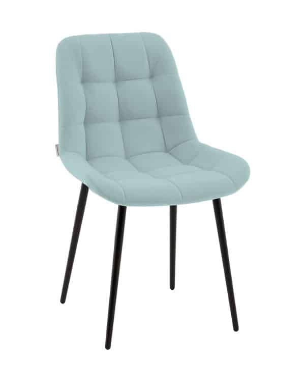 Стул Флекс N велюр светло-голубой