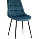 Стул Флекс New велюр сине-зеленый