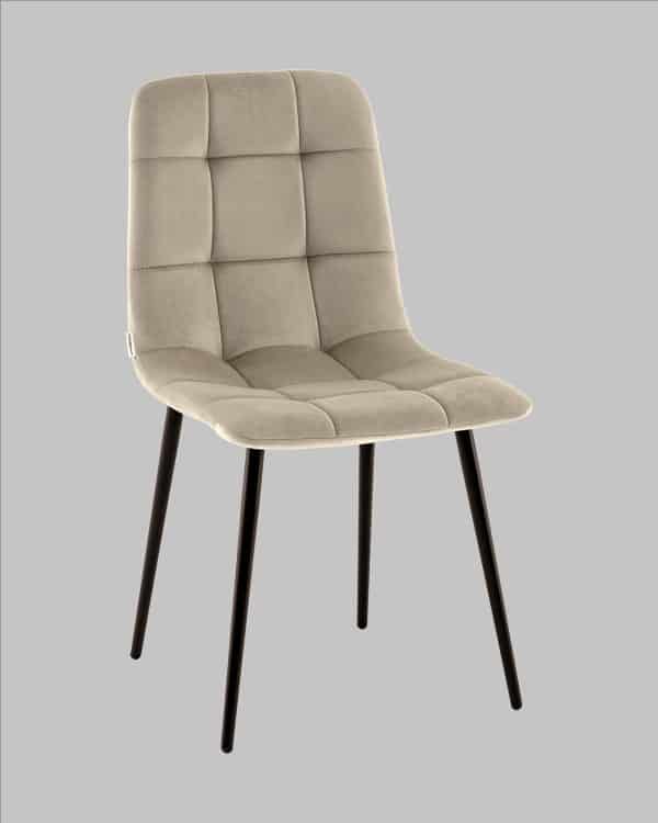 Стул Одди NEW велюр бежевый — изображение 2