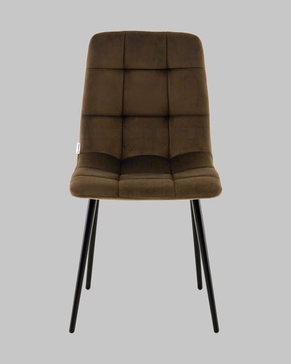 Стул Одди NEW велюр коричневый — изображение 3