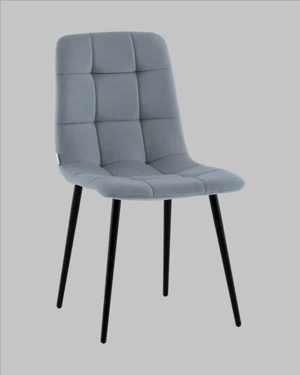 Стул Одди NEW велюр серый — изображение 2
