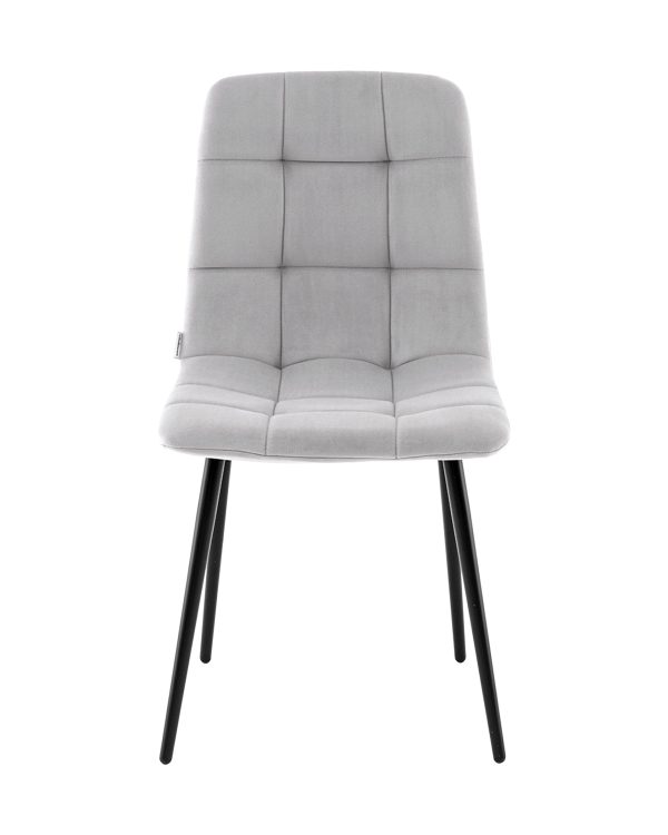 Стул Одди NEW велюр светло-серый — изображение 2