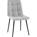 Стул Одди NEW велюр светло-серый