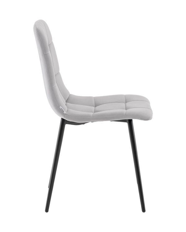 Стул Одди NEW велюр светло-серый — изображение 3