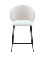 Стул полубарный Блейз букле белый — изображение 2