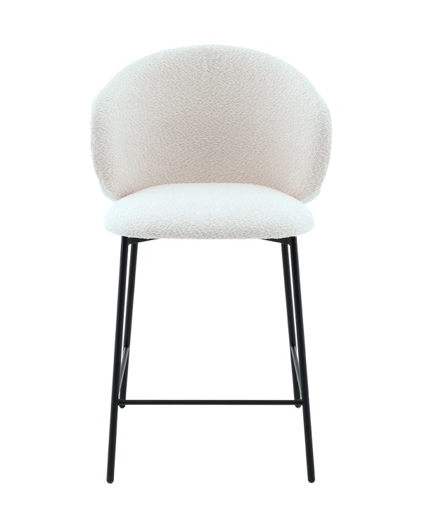 Стул полубарный Блейз букле белый — изображение 2