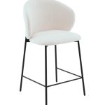 Стул полубарный Блейз букле белый