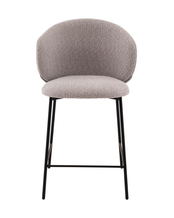 Стул полубарный Блейз букле светло-серый — изображение 2