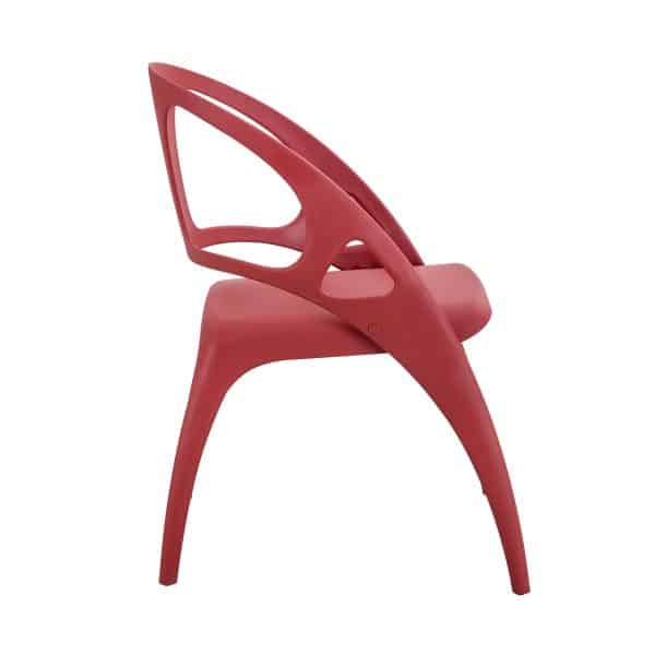 Стул складной Liara пластик бордо — изображение 2