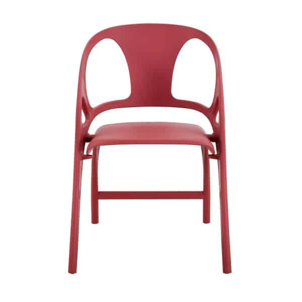 Стул складной Liara пластик бордо — изображение 3